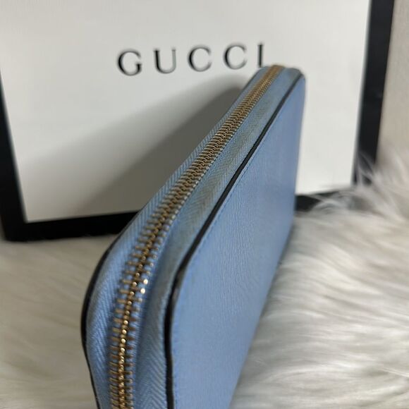 💯Authentic Gucci Zipped Around Long Wallet🍀 - Picture 12 of 15